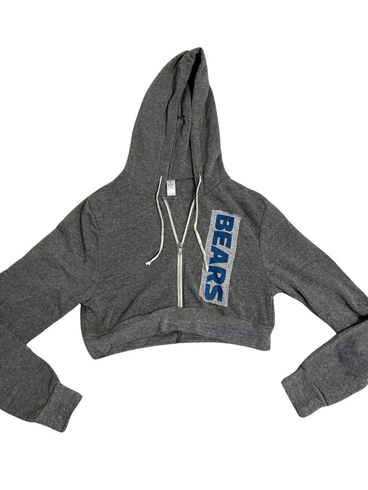 Chicago Bears Repurposed Crop Sweatshirt